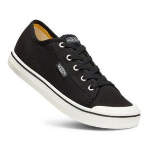 KEEN Elsa V Women's Sneakers 6.5 M Black/White Canvas.